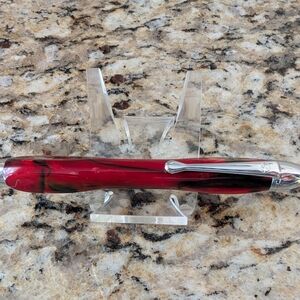 Red and Silver Fountain Pen